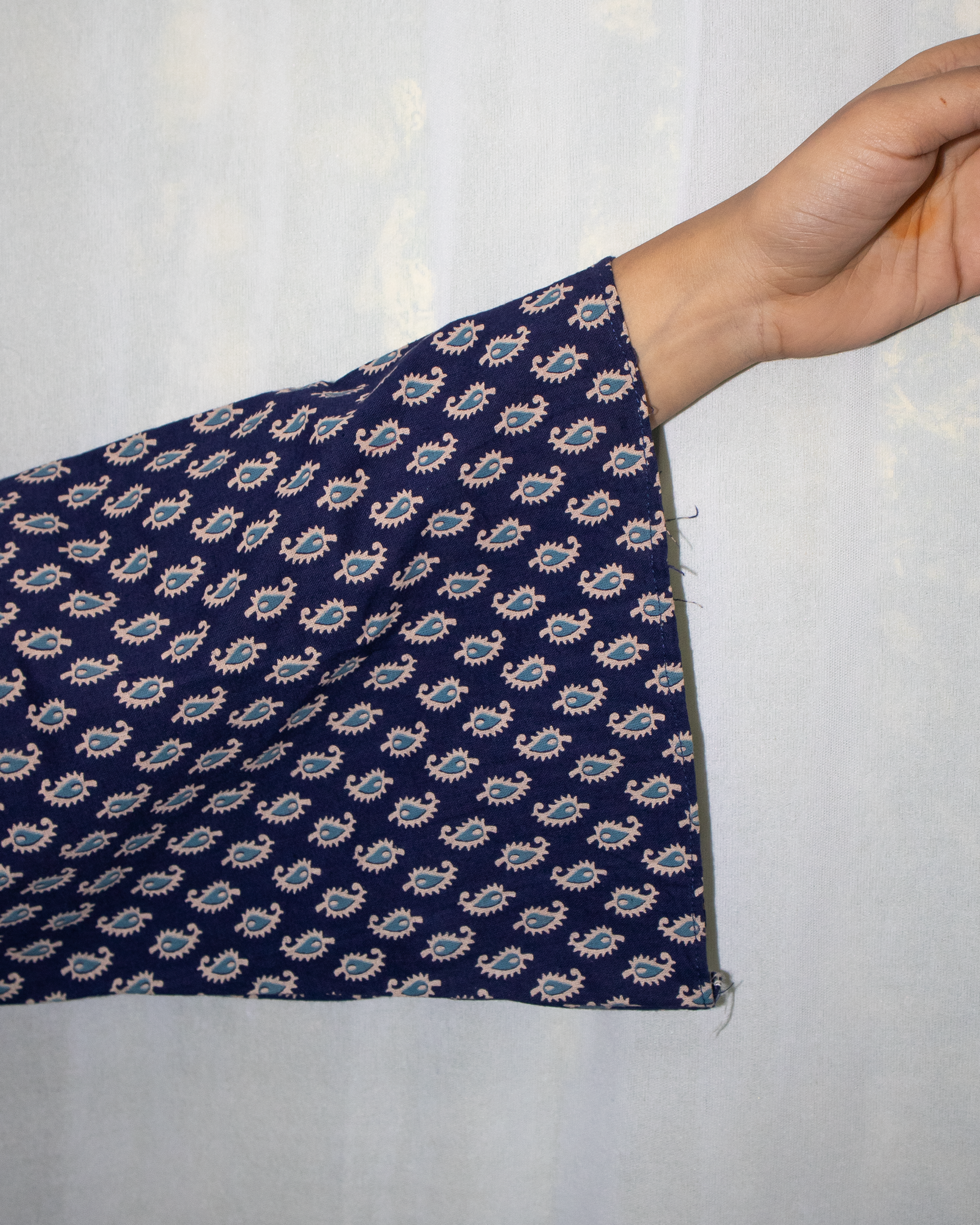 Arzoo V-Neck Bell Sleeve Kurti