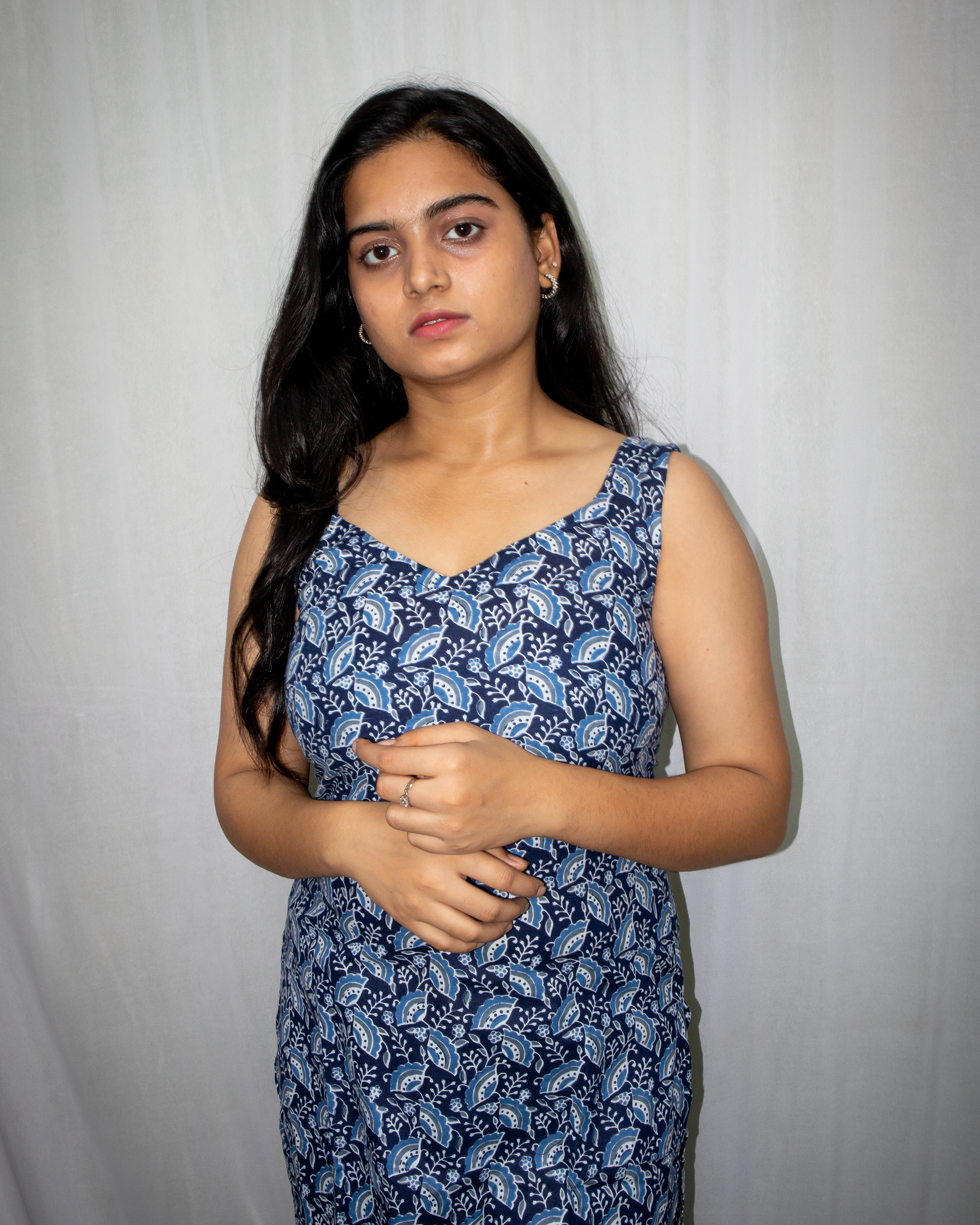 Neelam Long Sleeveless Kurti