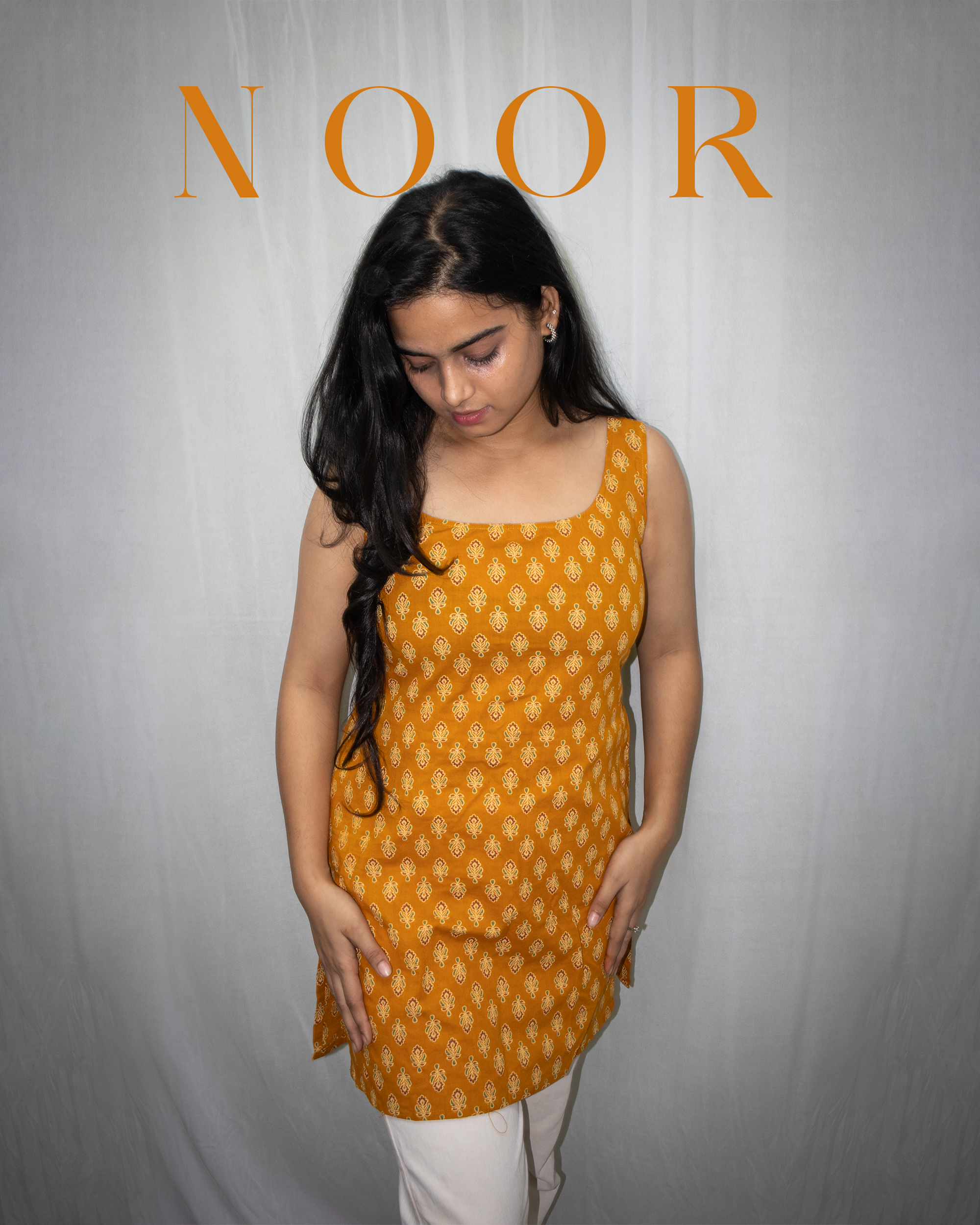 Noor Sleeveless Kurti