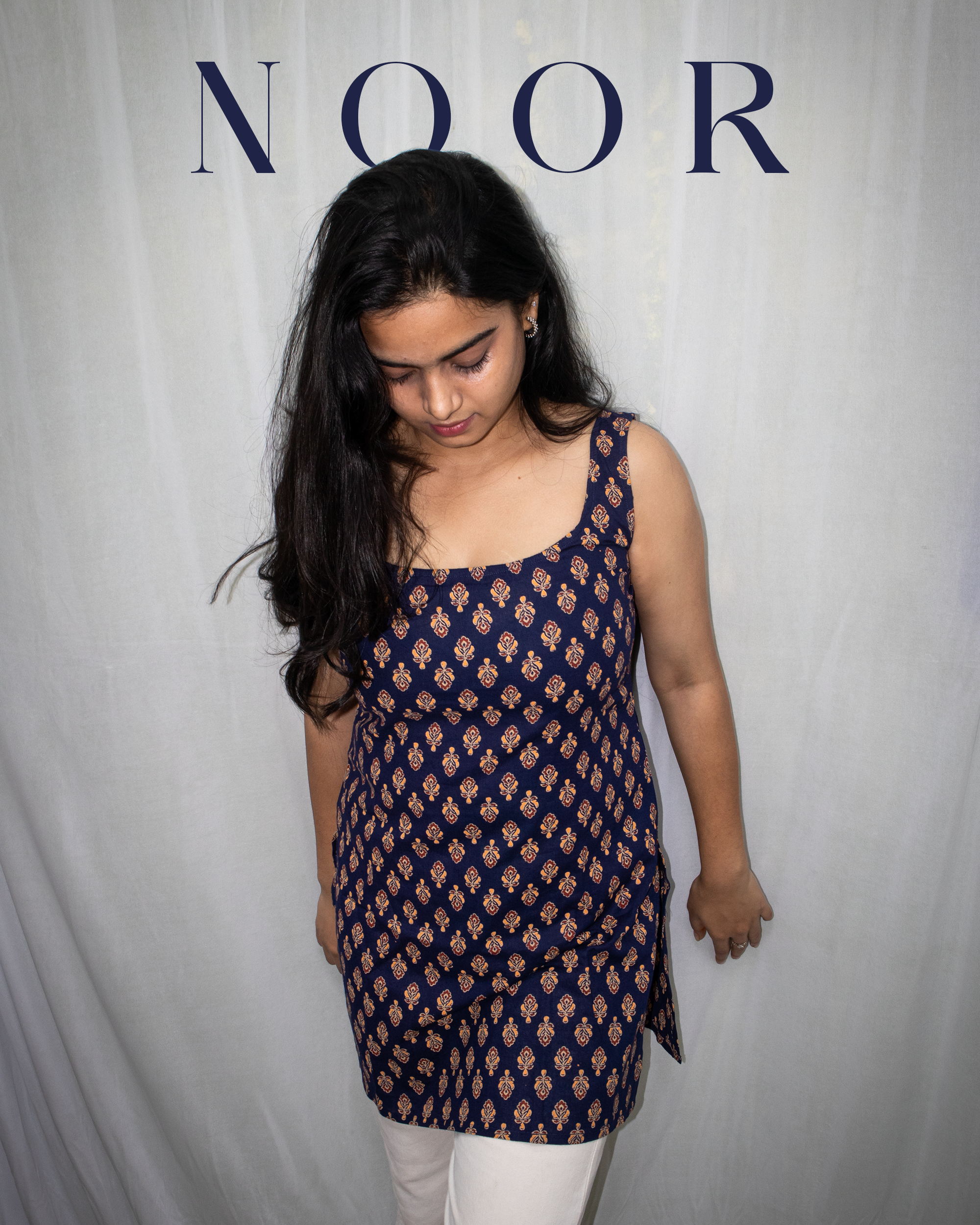 Noor Sleeveless Kurti