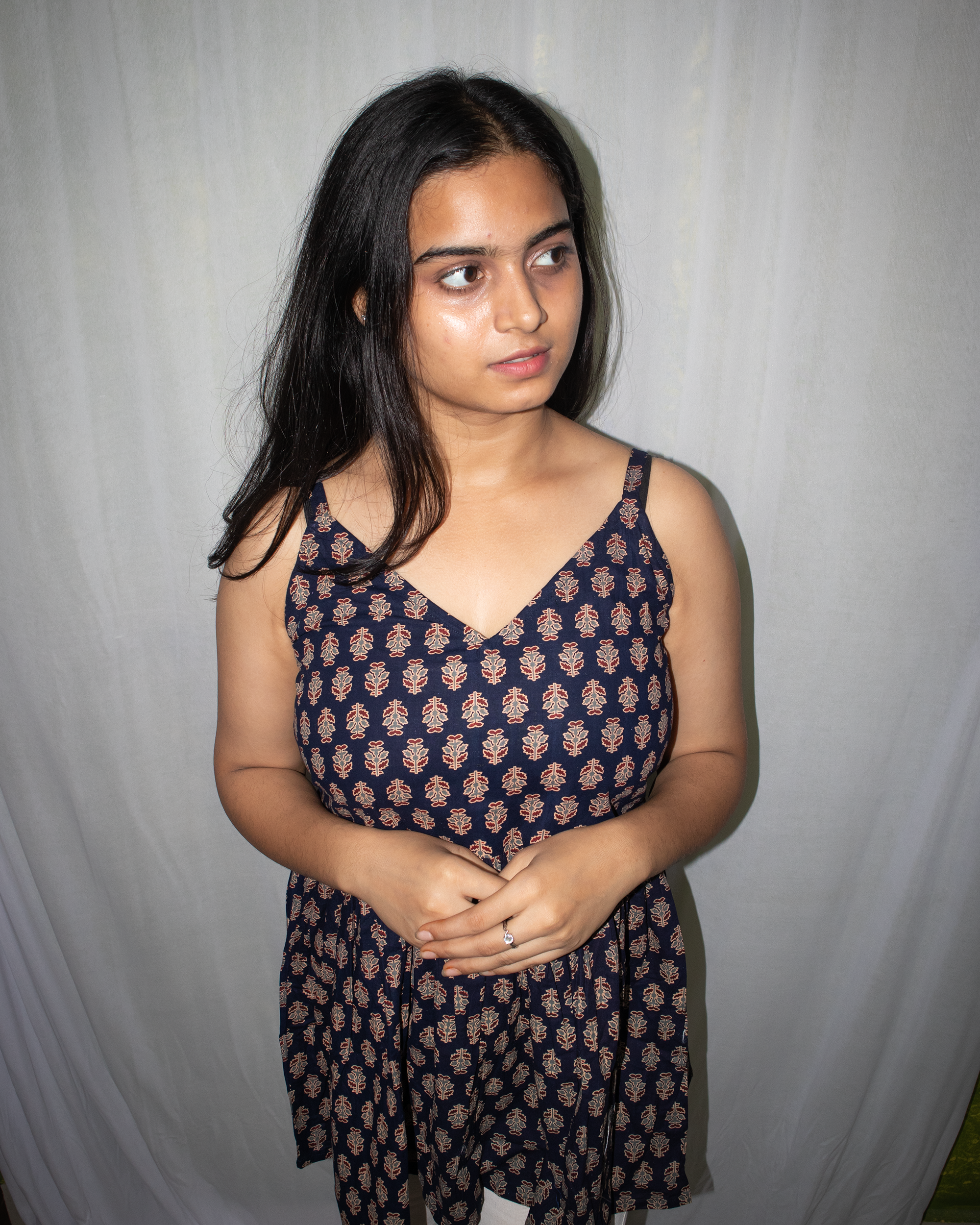 Inaya Sleeveless Flared Top